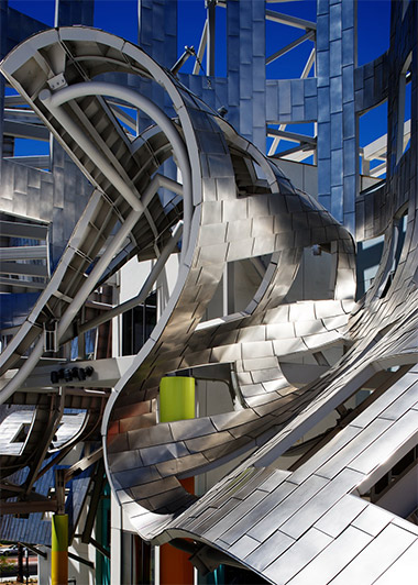 inside of frank gehry buildings